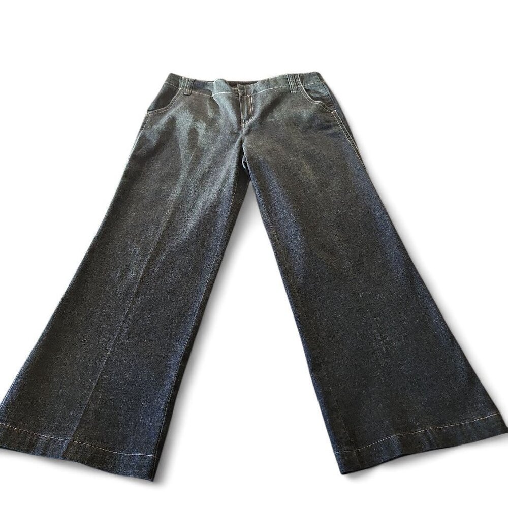 Style & Co Wide-Leg Denim Pants